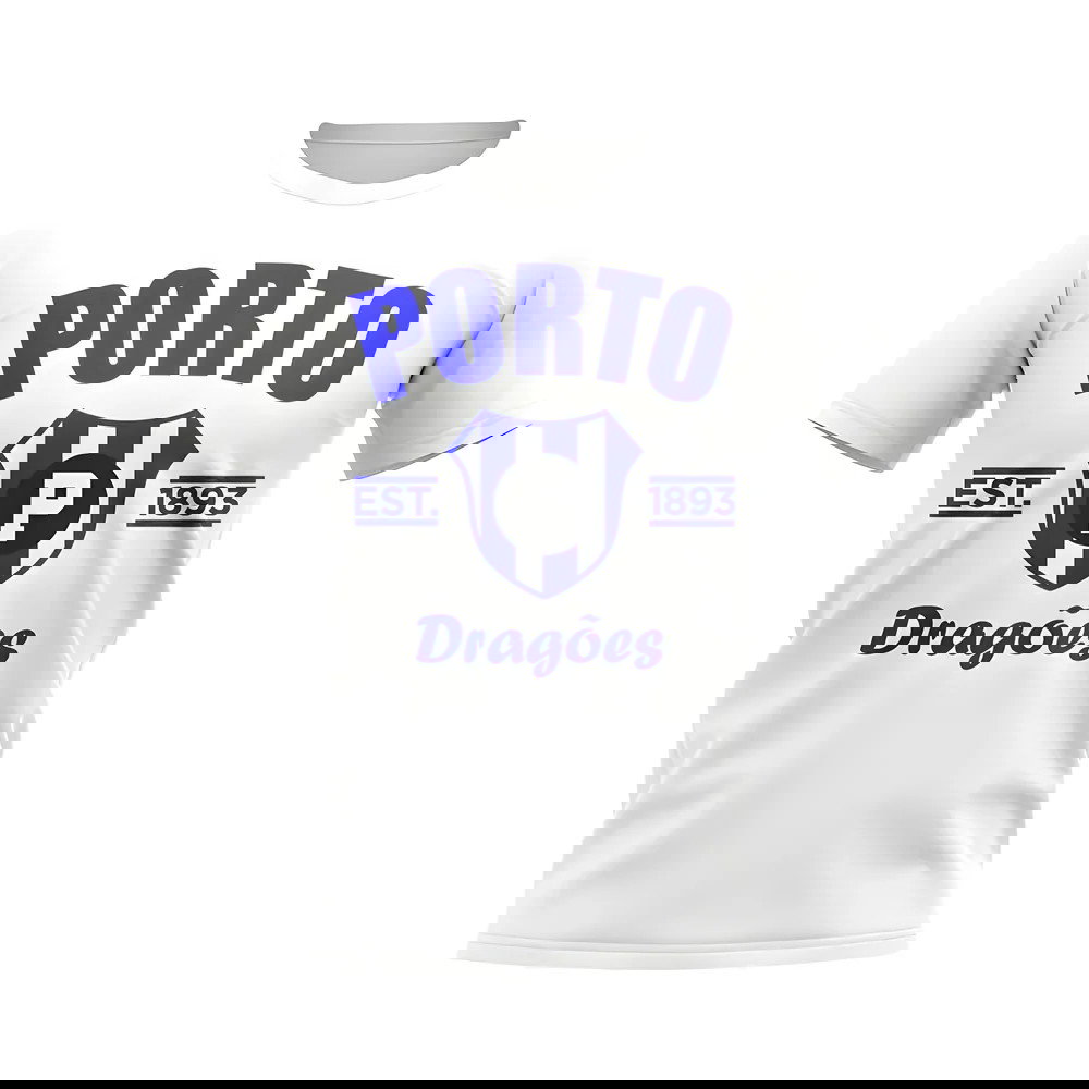 Porto Established Football T-Shirt (White)
