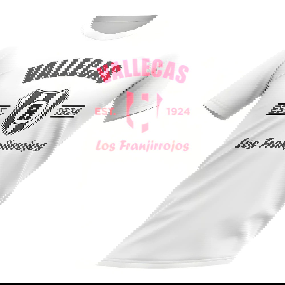 Rayo Vallecano Established Football T-Shirt (White)