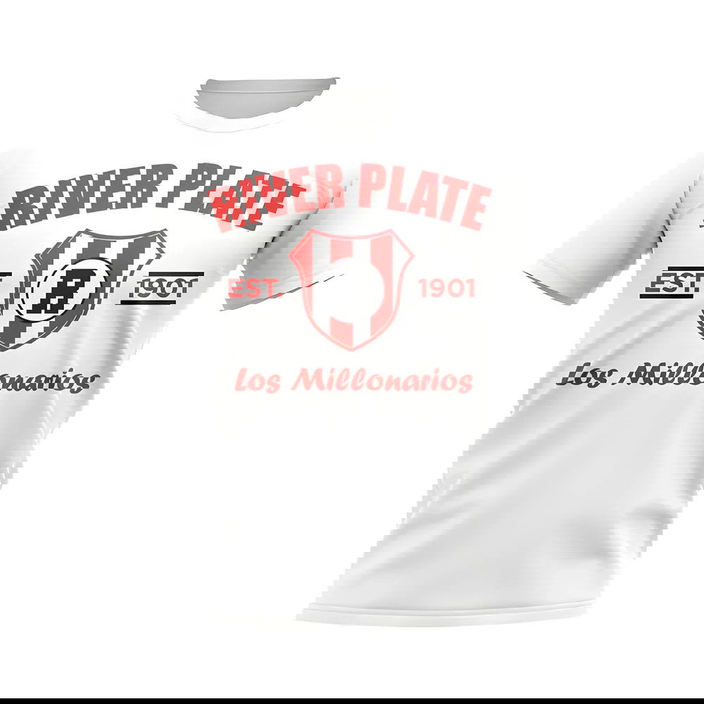 River Plate Established Football T-Shirt (White)