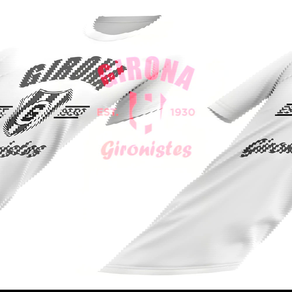 Girona Established Football T-Shirt (White)