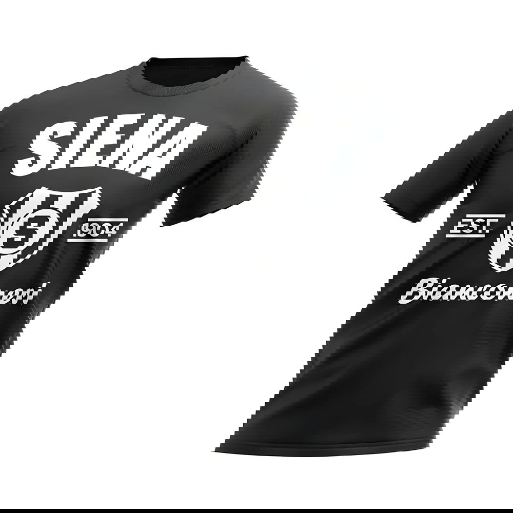 Siena Established Football T-Shirt (Black)