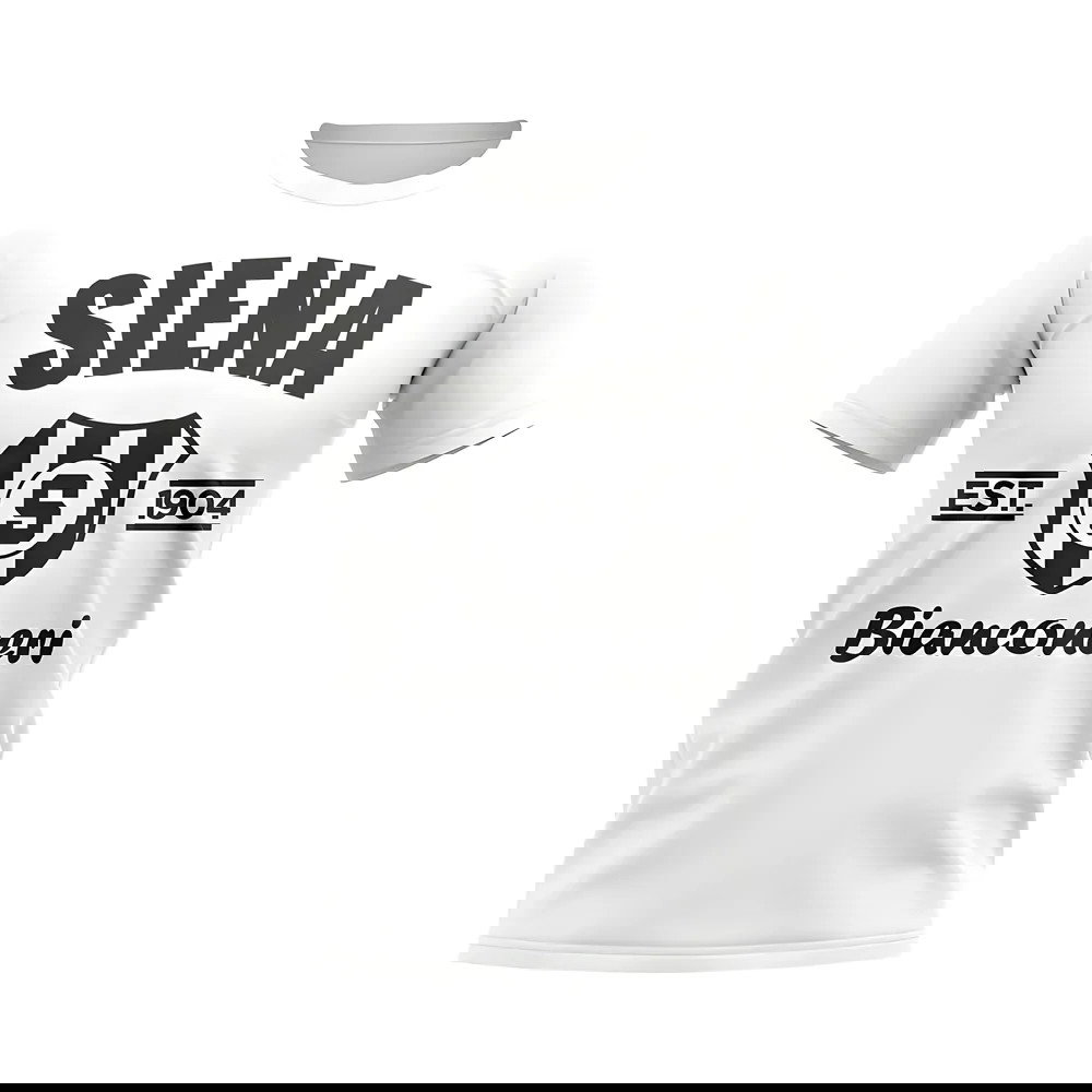 Siena Established Football T-Shirt (White)
