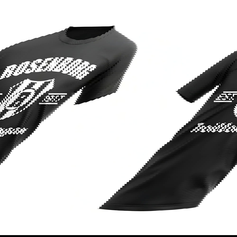 Rosenborg Established Football T-Shirt (Black)