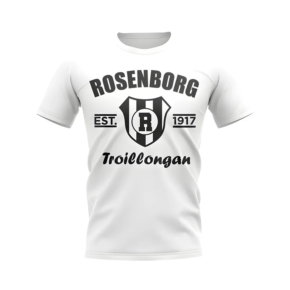 Rosenborg Established Football T-Shirt (White)