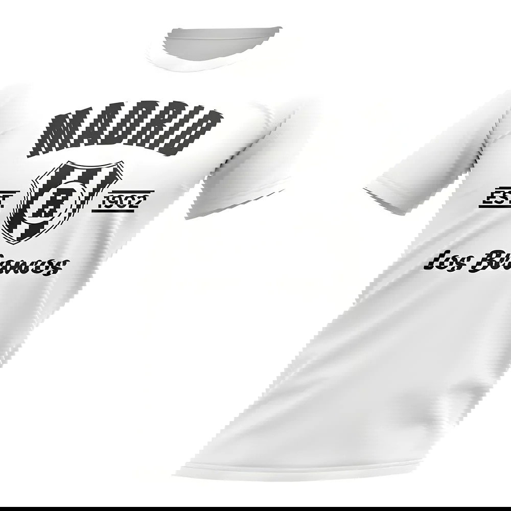 Real Madrid Established Football T-Shirt (White)