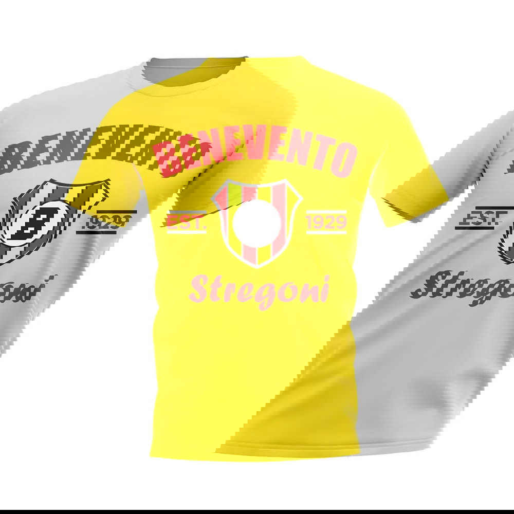 Benevento Calcio Established Football T-Shirt (Yellow)