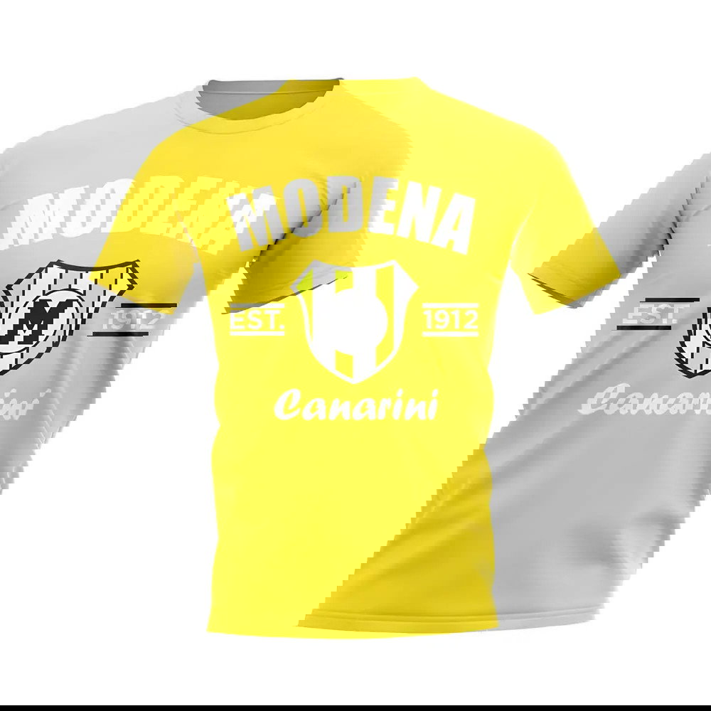 Modena Established Football T-Shirt (Yellow)