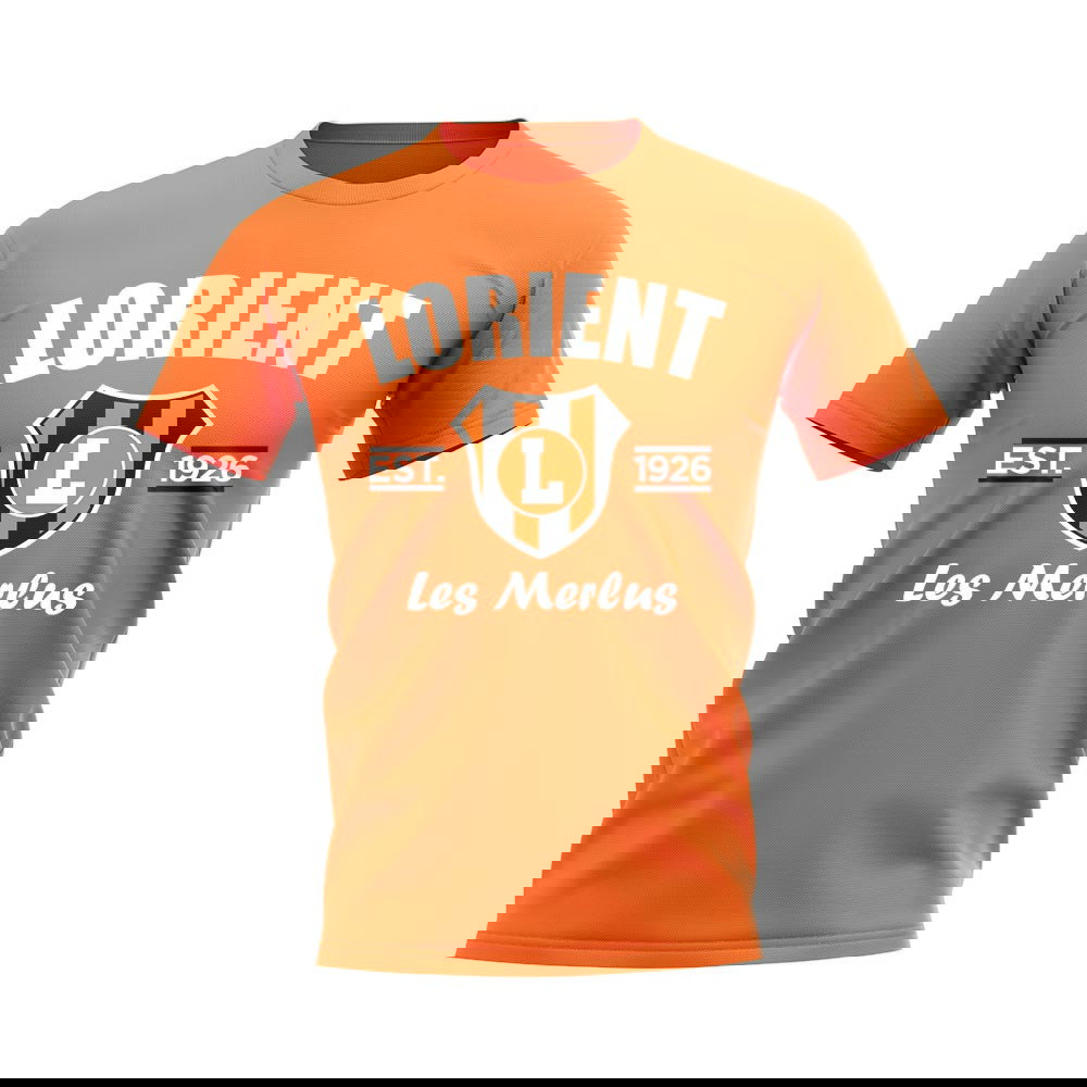 Lorient Established Football T-Shirt (Orange)