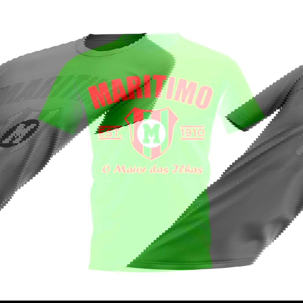 Maritimo Established Football T-Shirt (Green)