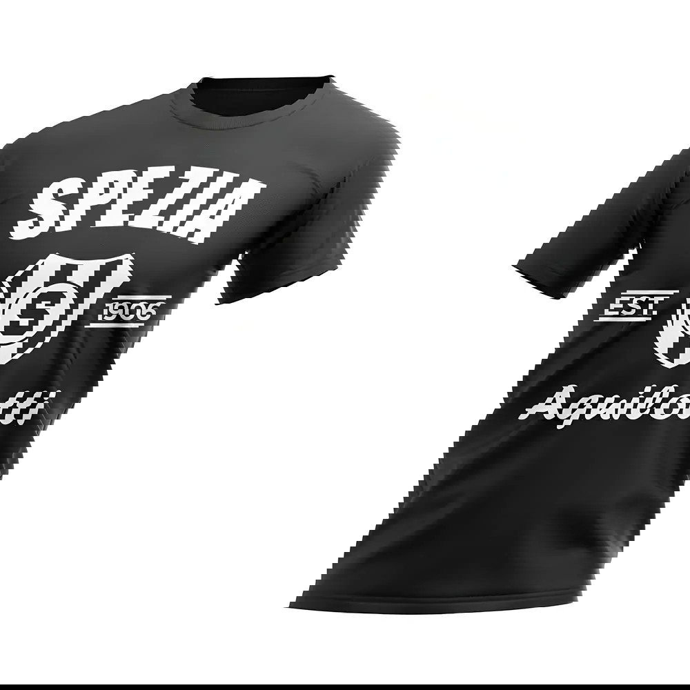 Spezia Established Football T-Shirt (Black)
