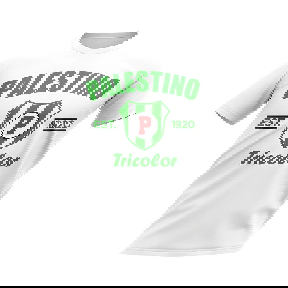 Palestino Established Football T-Shirt (White)