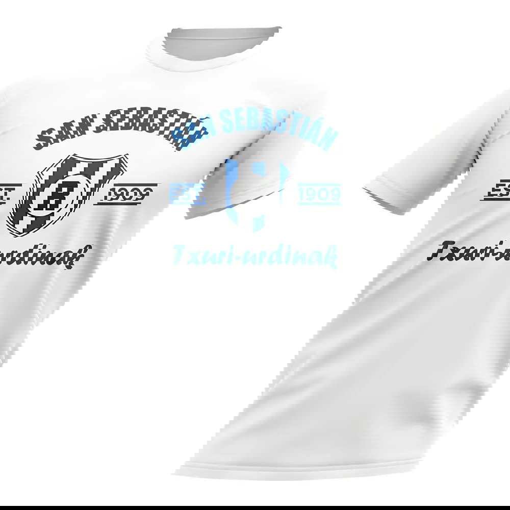 Real Sociedad Established Football T-Shirt (White)