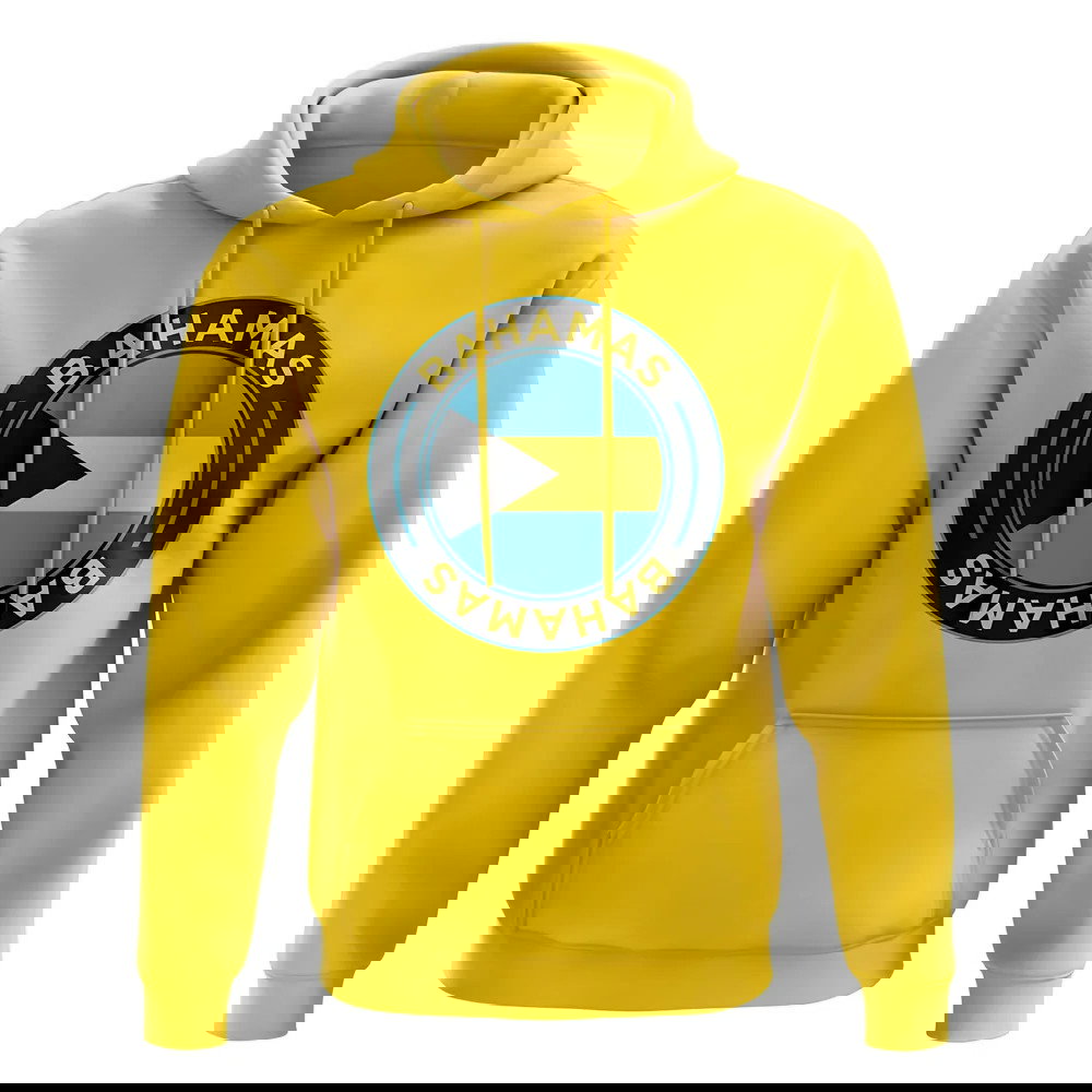 Bahamas Football Badge Hoodie (Yellow)