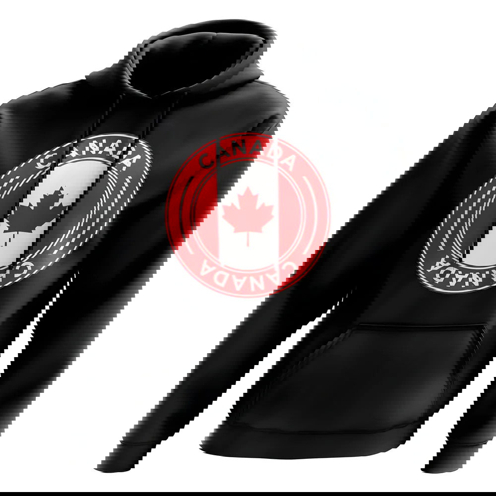 Canada Football Badge Hoodie (Black)