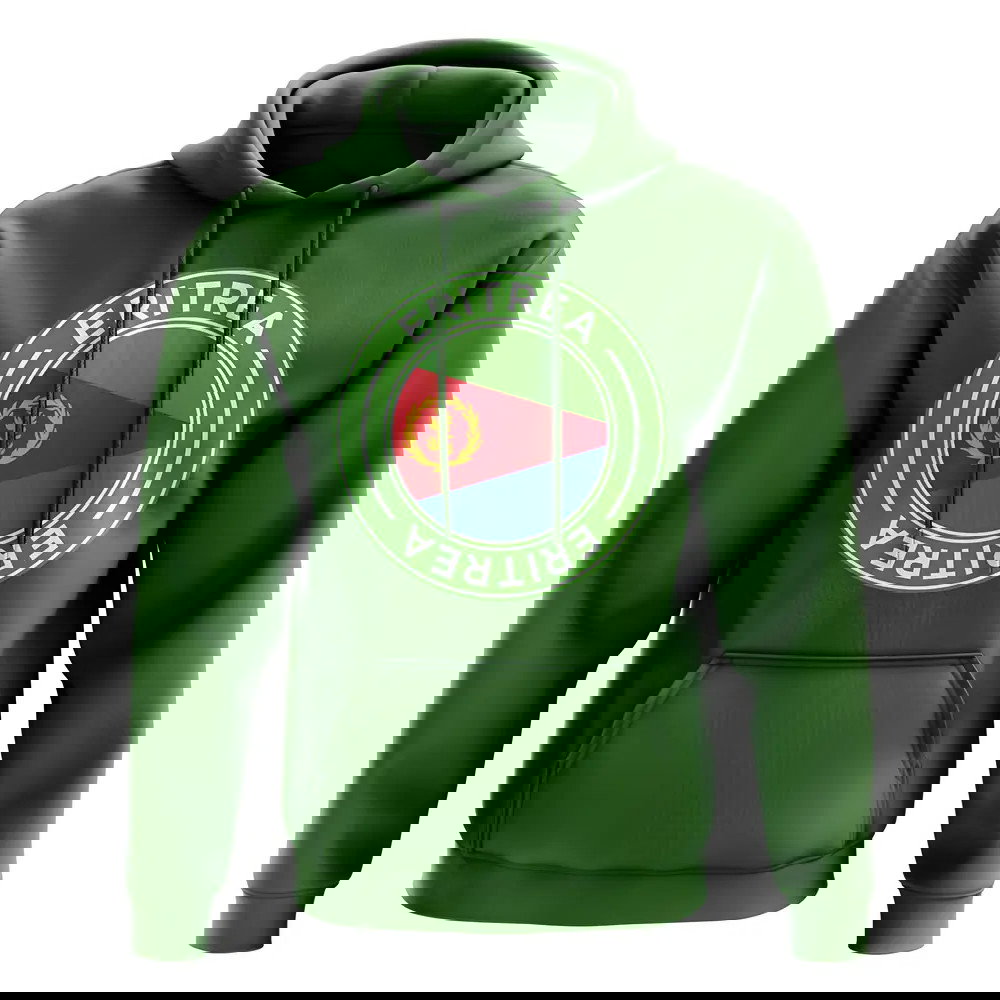 Eritrea Football Badge Hoodie (Green)