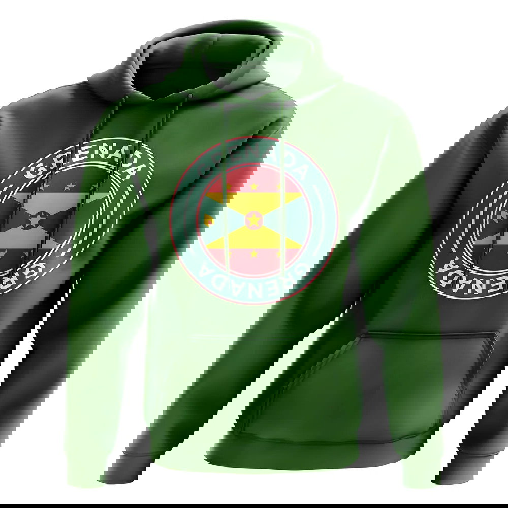 Grenada Football Badge Hoodie (Green)