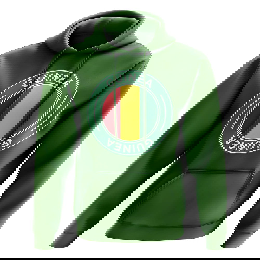 Guinea Football Badge Hoodie (Green)