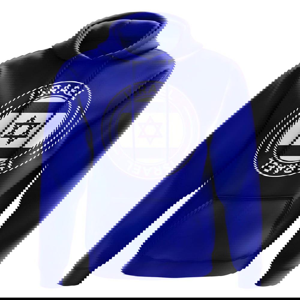 Israel Football Badge Hoodie (Royal)