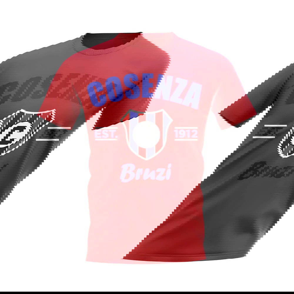 Cosenza Established Football T-Shirt (Red)