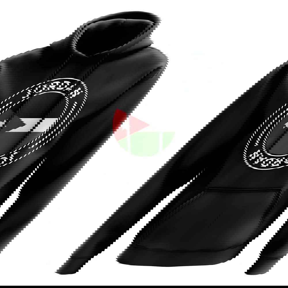 Jordan Football Badge Hoodie (Black)