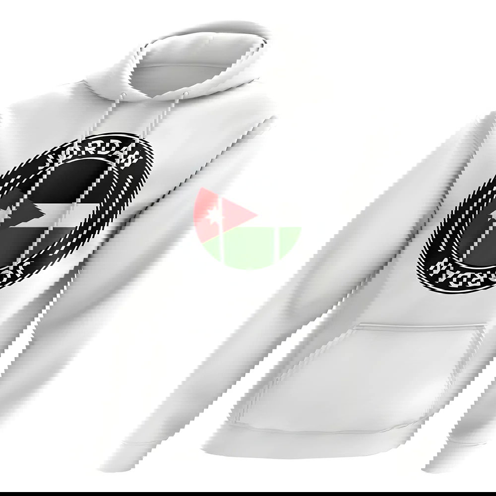 Jordan Football Badge Hoodie (White)