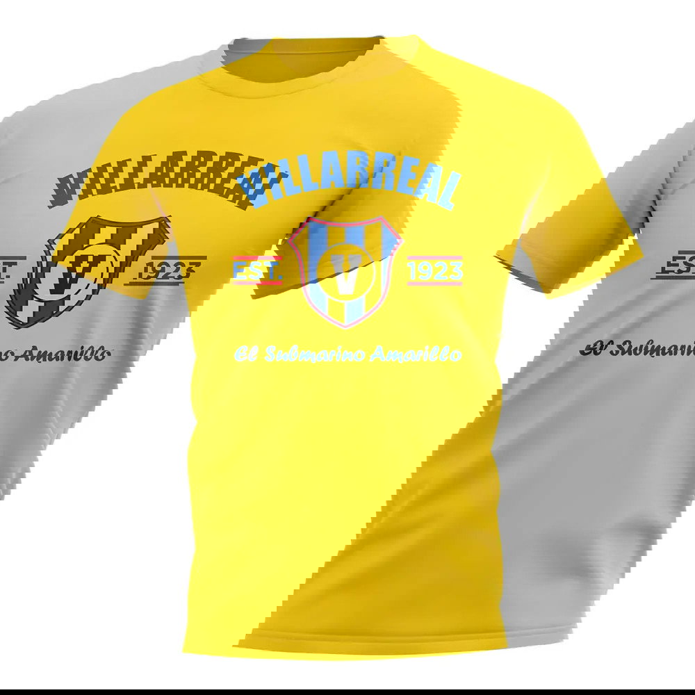 Villarreal Established Football T-Shirt (Yellow)