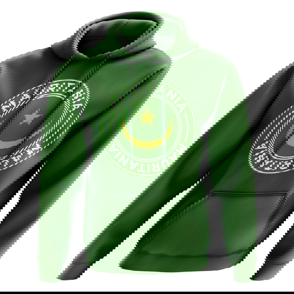 Mauritania Football Badge Hoodie (Green)