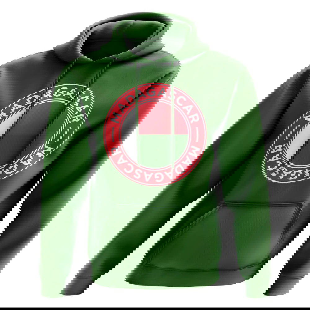 Madagascar Football Badge Hoodie (Green)
