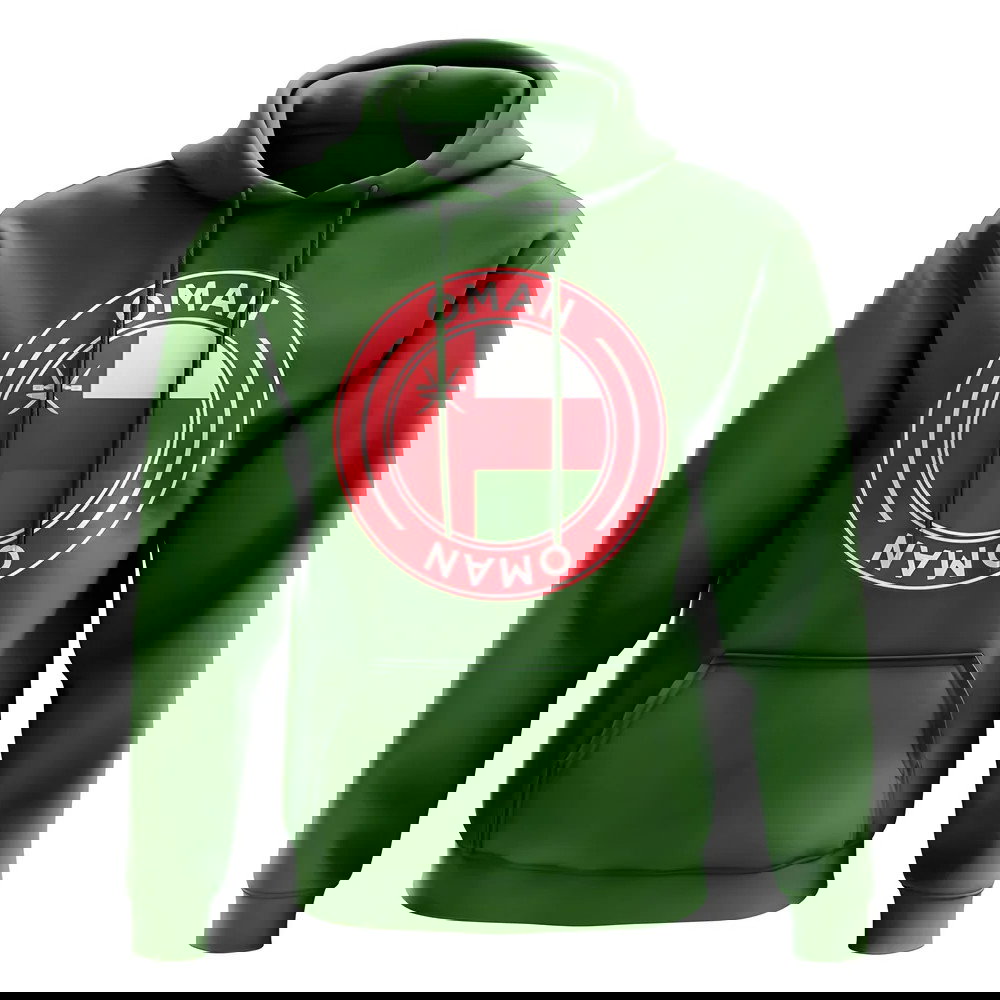 Oman Football Badge Hoodie (Green)