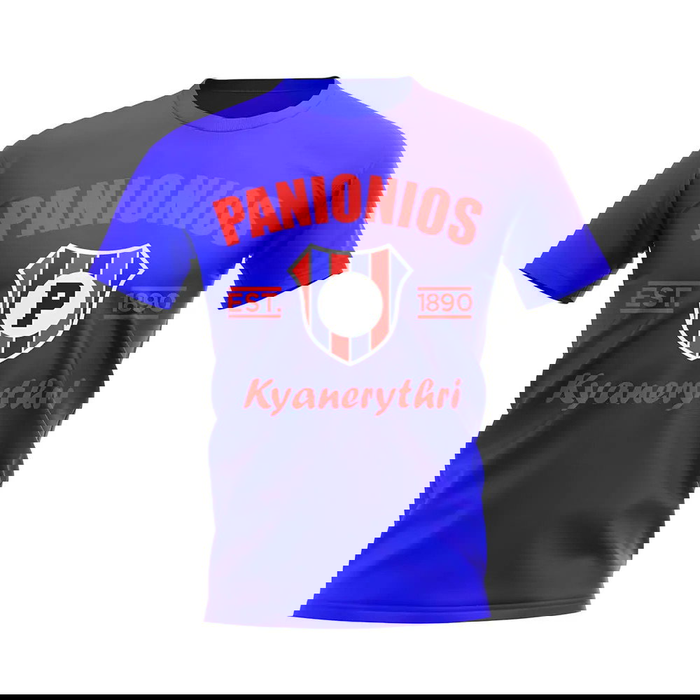 Panionios Established Football T-Shirt (Royal)
