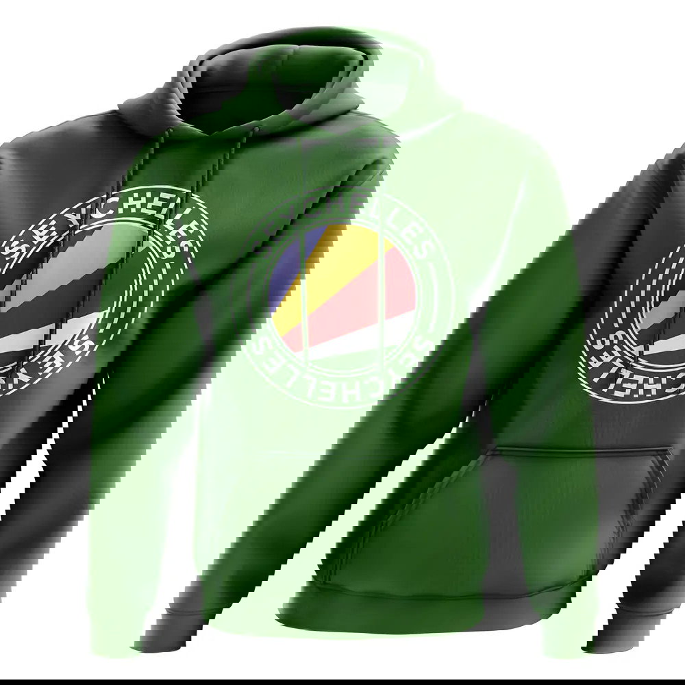 Seychelles Football Badge Hoodie (Green)