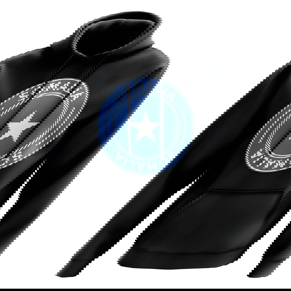 Somalia Football Badge Hoodie (Black)