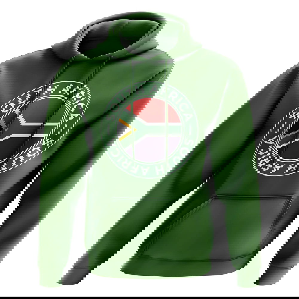 South Africa Football Badge Hoodie (Green)