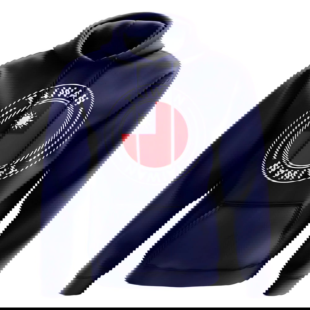 Taiwan Football Badge Hoodie (Navy)