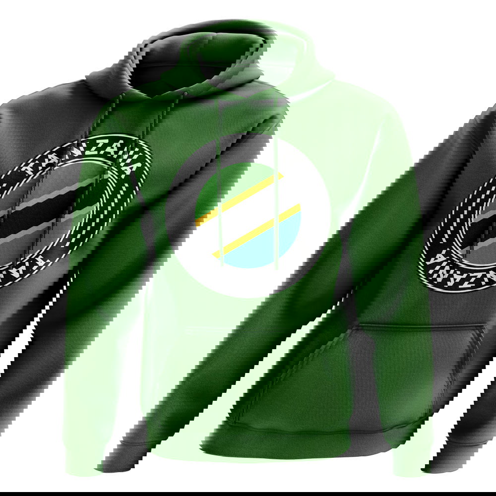 Tanzania Football Badge Hoodie (Green)