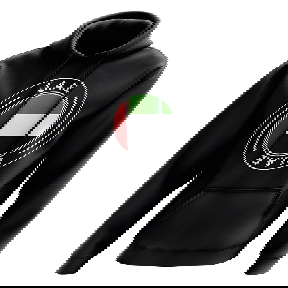 UAE Football Badge Hoodie (Black)