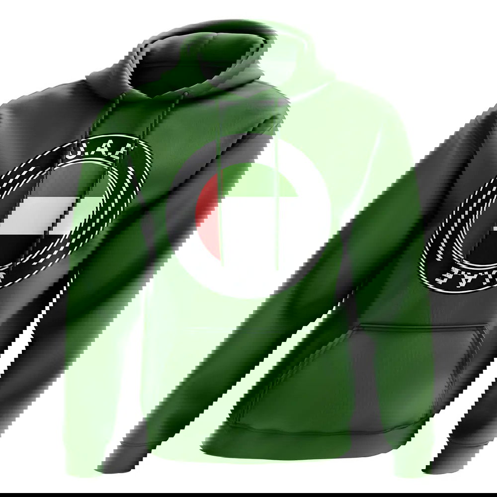 UAE Football Badge Hoodie (Green)