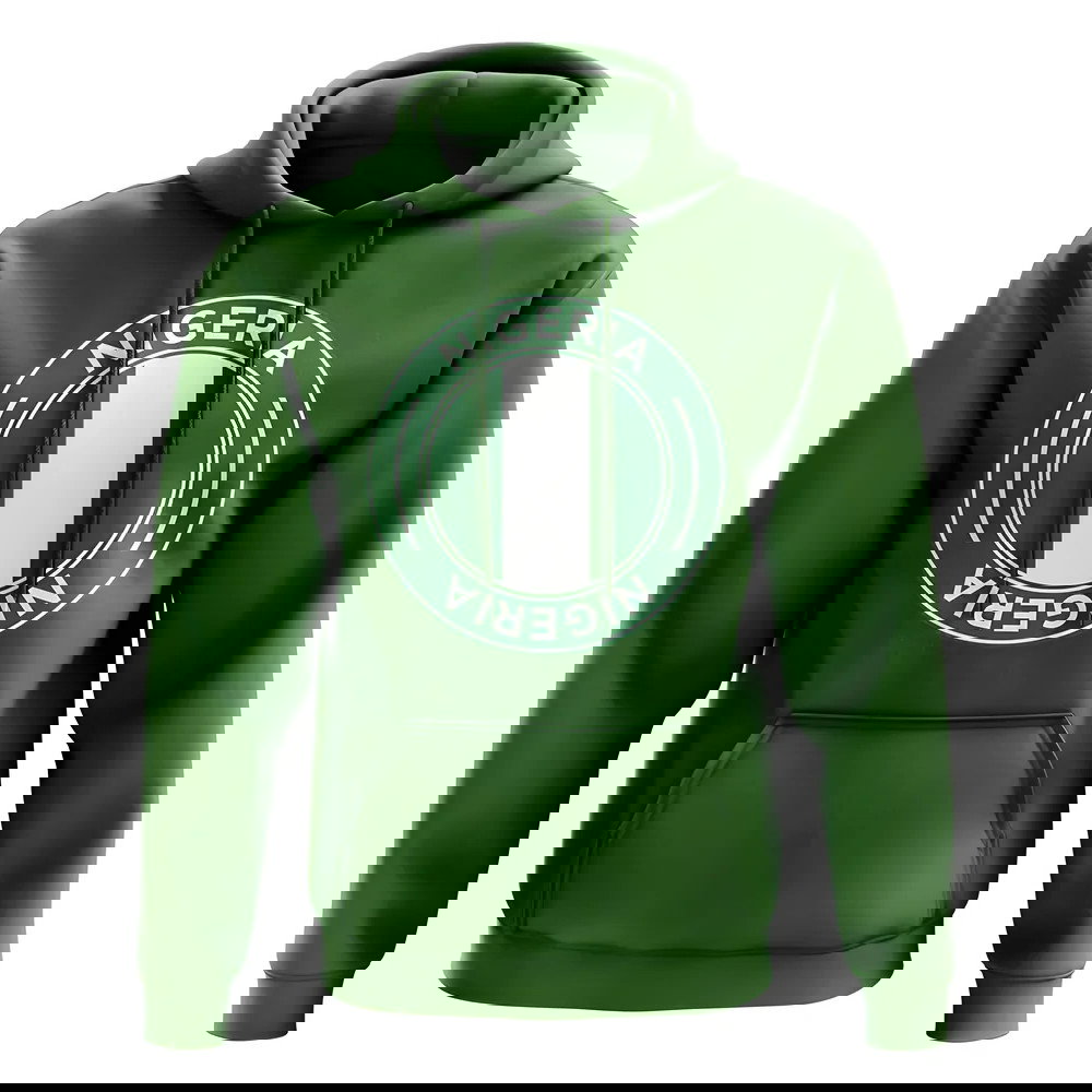 Nigeria Football Badge Hoodie (Green)