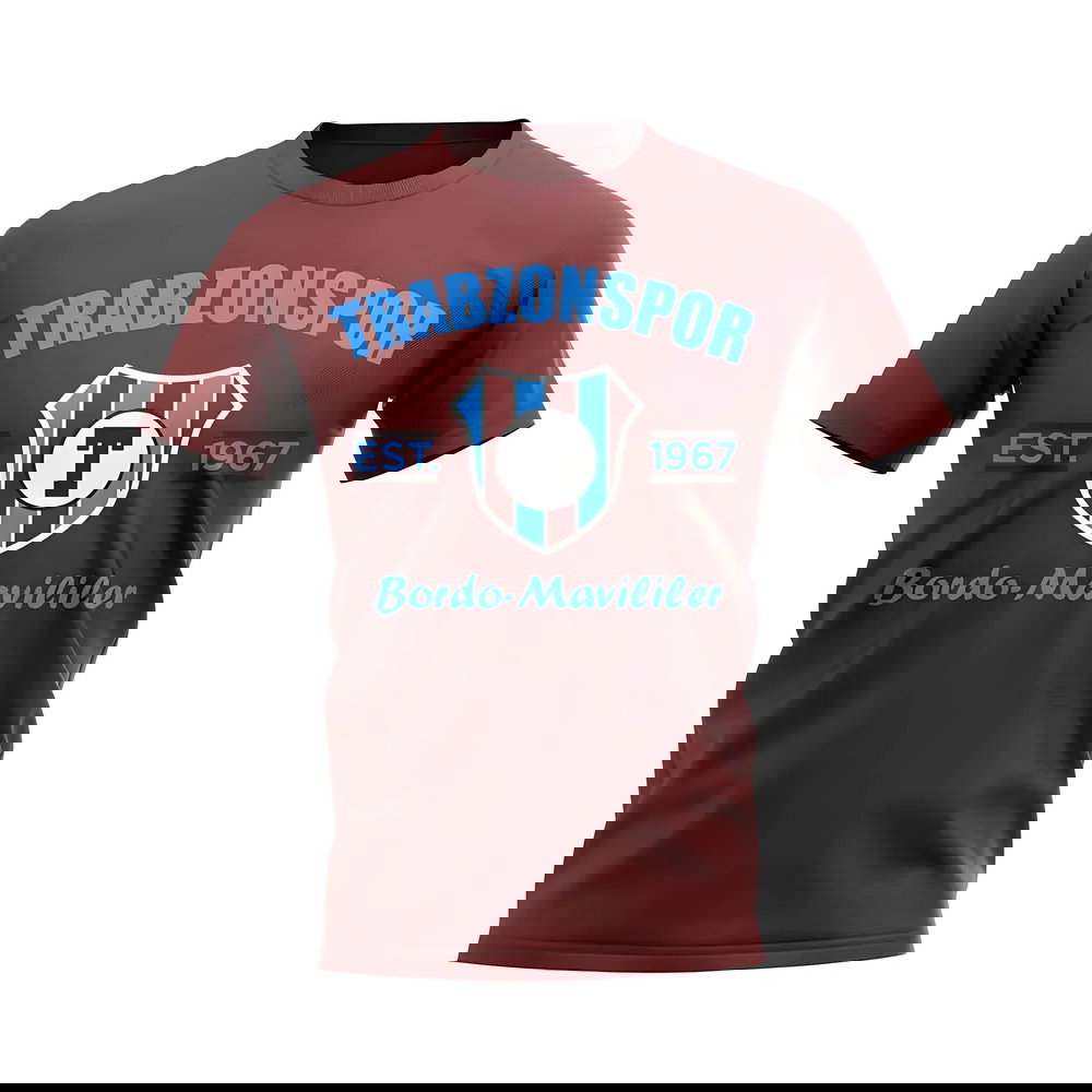 Trabzonspor Established Football T-Shirt (Maroon)