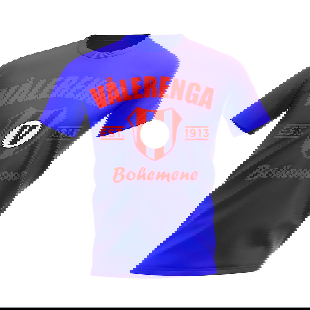 Valerenga Established Football T-Shirt (Royal)