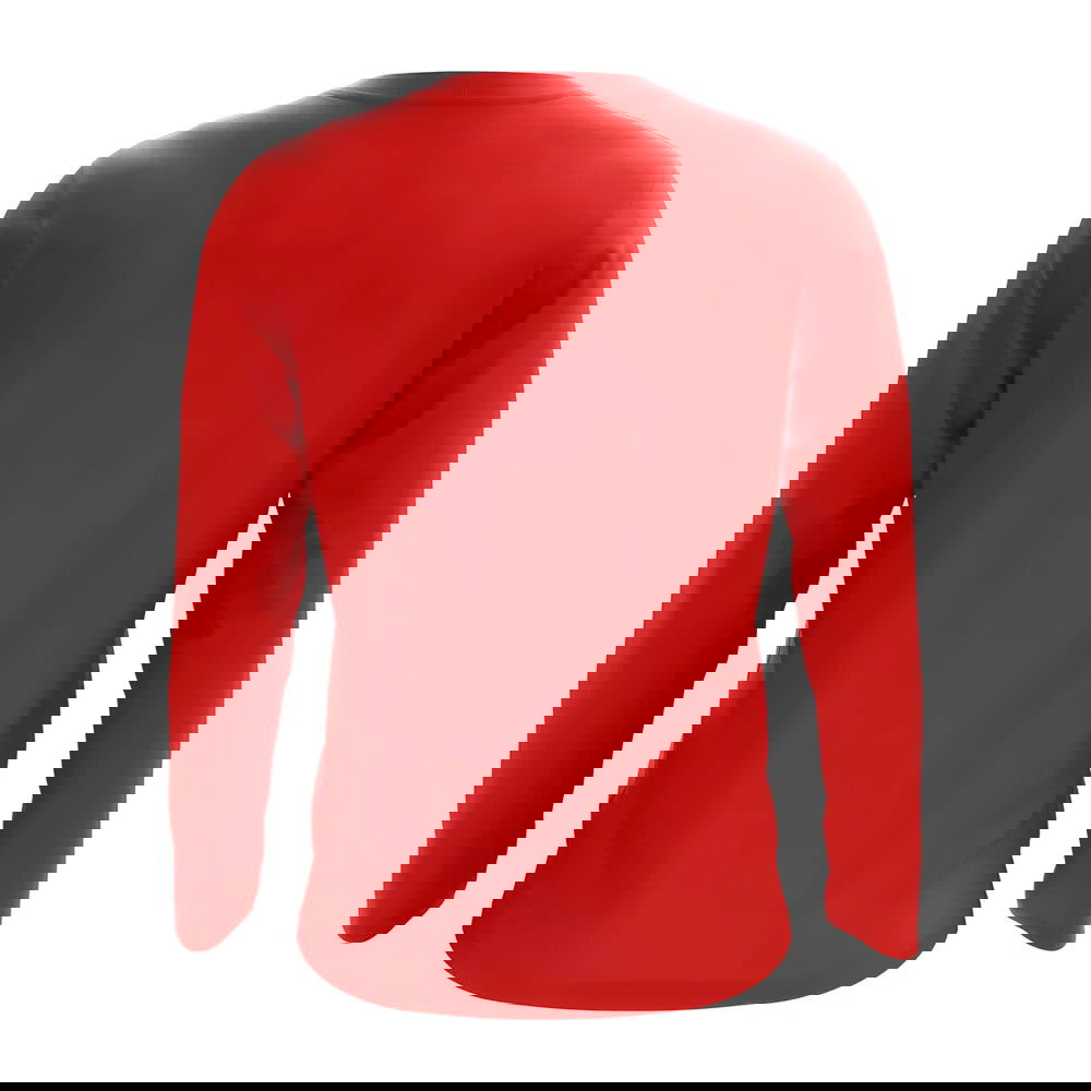 Canada Core Football Country Long Sleeve T-Shirt (Red)