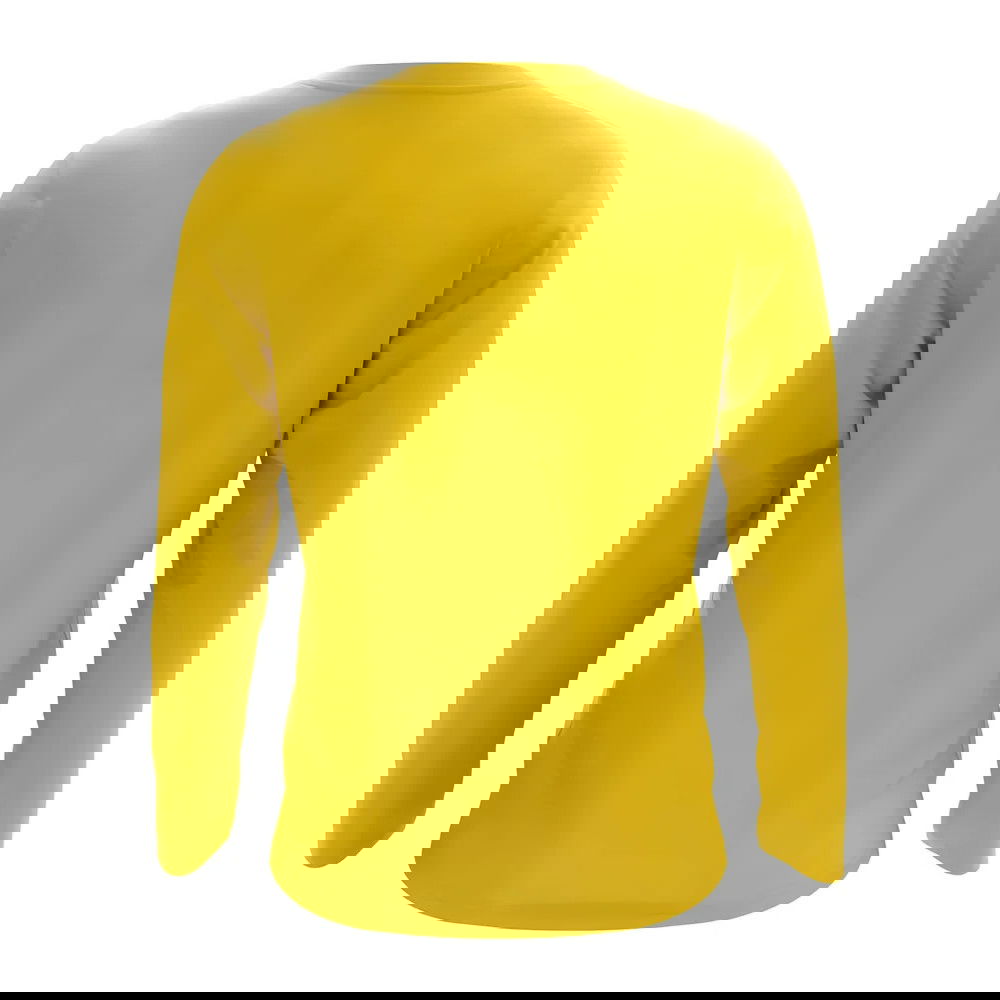 Venezuela Core Football Country Long Sleeve T-Shirt (Yellow)