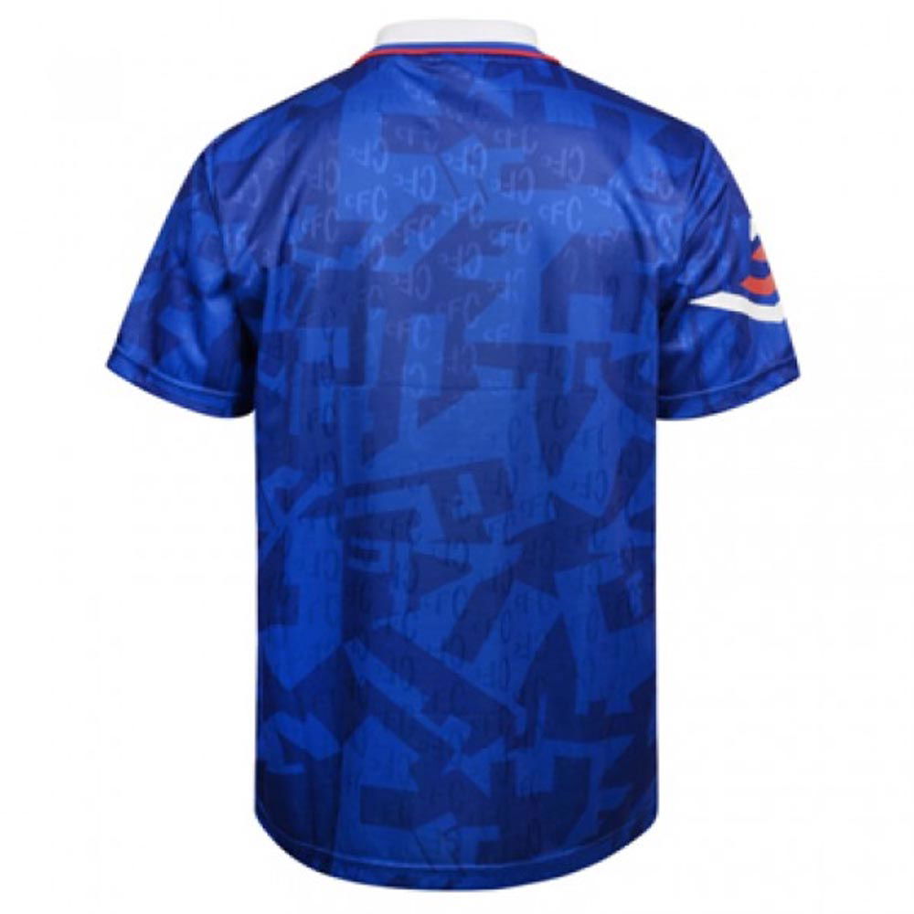 Score Draw Chelsea 1992 Retro Football Shirt (DROGBA 11)