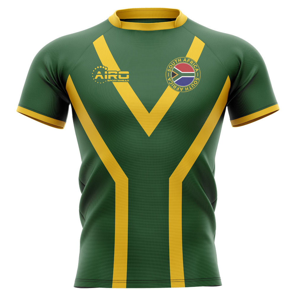 2025-2026 South Africa Springboks Flag Concept Rugby Shirt (Your Name)