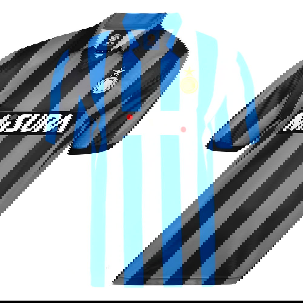 Score Draw Internazionale 1990 Retro Football Shirt