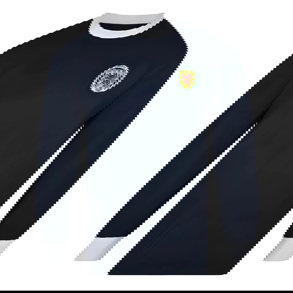 Score Draw Scotland 1967 Long Sleeve Retro Football Shirt