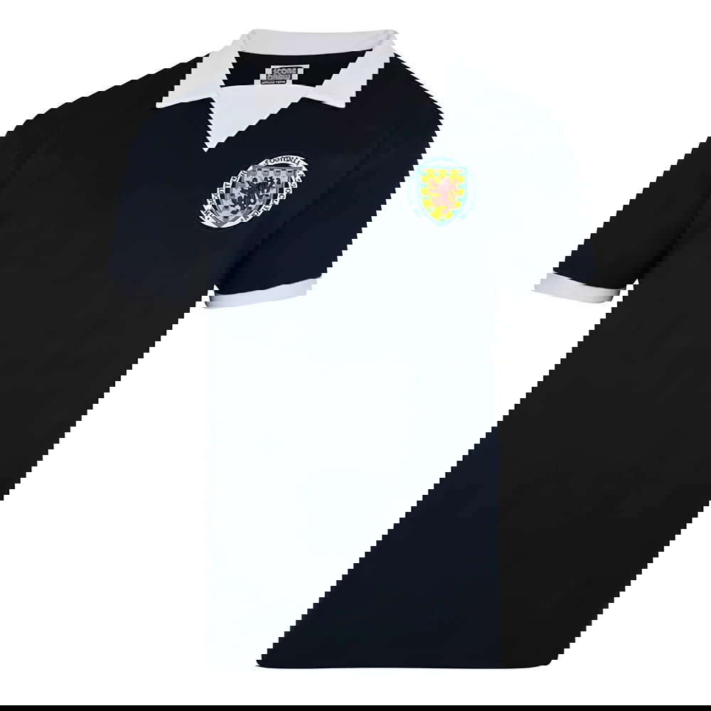 Score Draw Scotland 1974 World Cup Finals Retro Football Shirt