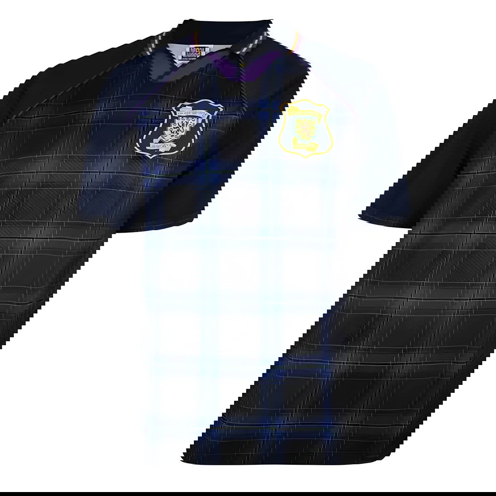 Score Draw Scotland 1996 Euro Championship Retro Football Shirt