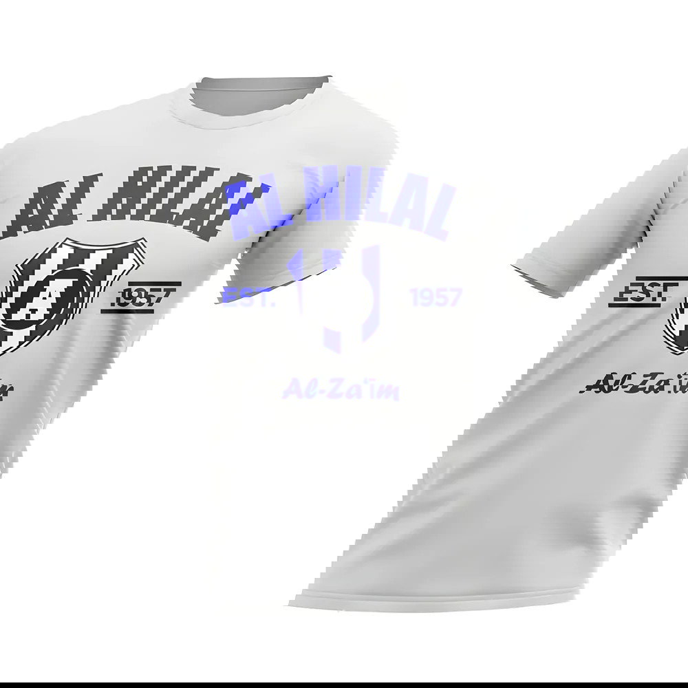Al Hilal Established Football T-Shirt (White)