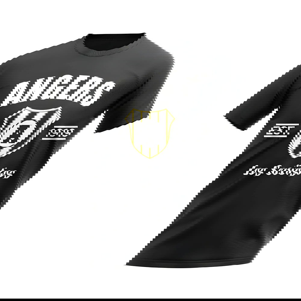 Angers Established Football T-Shirt (Black)
